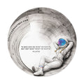 Plato A man can do what he wants Quote Water-Resistant Sticker