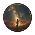 "I searched for God and found only myself" Rumi Quote Water-Resistant Sticker
