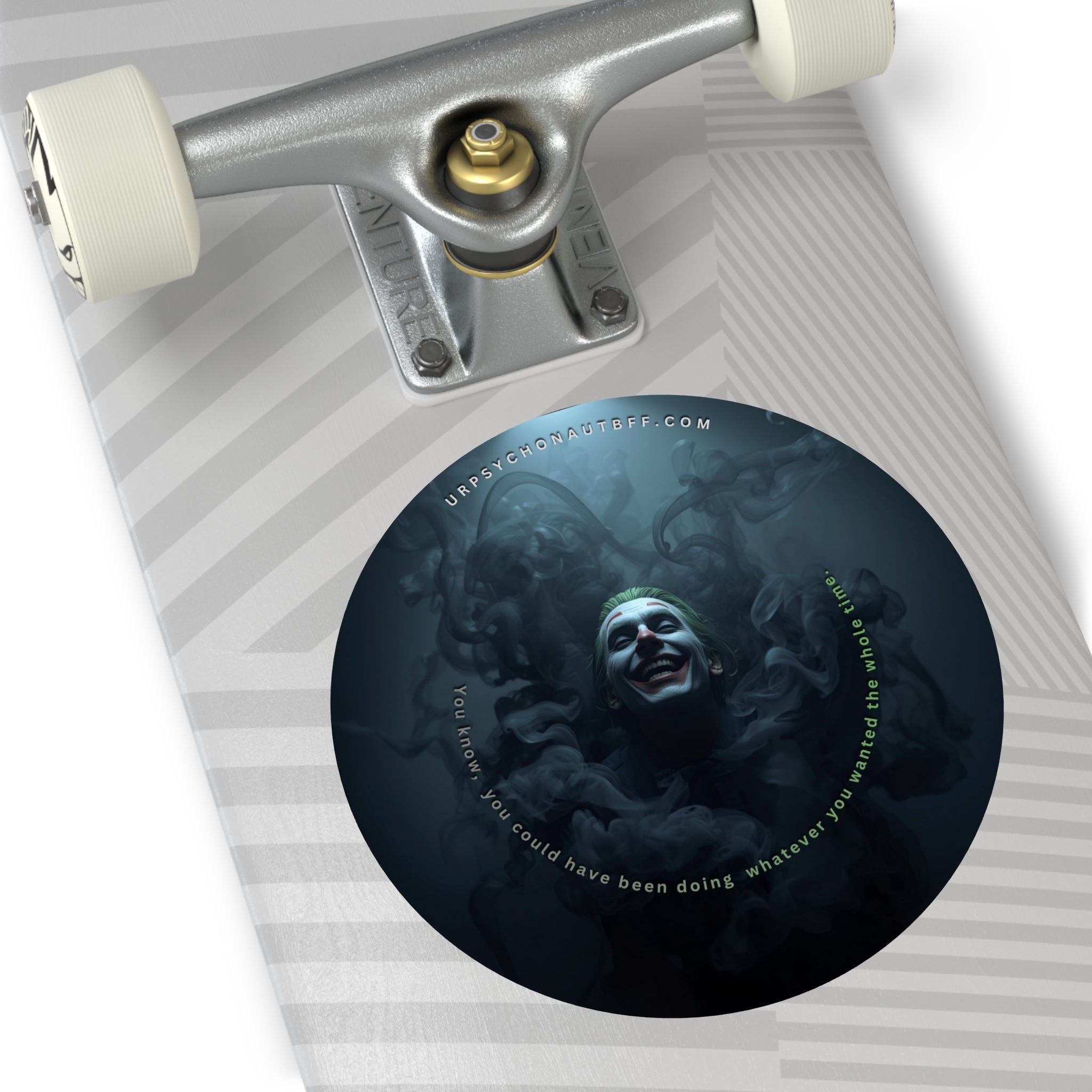 Joker "You could have been" Quote Water-Resistant Sticker